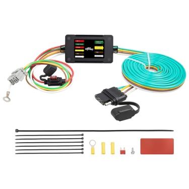 Imagem de Oyviny Cablagem de reboque de 4 vias personalizada para Honda Odyssey 2005-2010, pacote de reboque de fábrica necessário