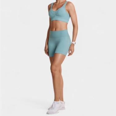Imagem de Short Lupo LSport Basic Feminino - Verde Água, G