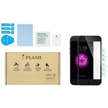 Imagem de IFLASH [Pacote com 5] Protetor de tela de vidro de cobertura completa para iPhone 7, iPhone 8, protetor de tela de vidro temperado de cobertura total para Apple iPhone 8/7 de 4,7 polegadas - sem