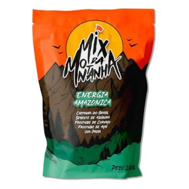 Imagem de Snack Mix da Montanha 200g – Castanha do-Pará Torrada + Nibs de Açaí e Cupuaçu, Uva Passa, Semente de Abóbora e Sal Rosa do Himalaia – Floresta em Pé
