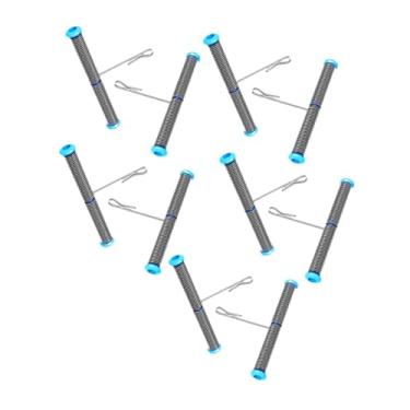 Imagem de KiBcsLic 10 peças separadores de linha de pesca, equipamentos de pesca, líder de fio, conectores de linha leves, à prova de ferrugem e versáteis