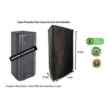 Imagem de Capa Proteção P/ Caixa de Som Oneal Medida 116x38x42 em TNT - LDCAMPOS