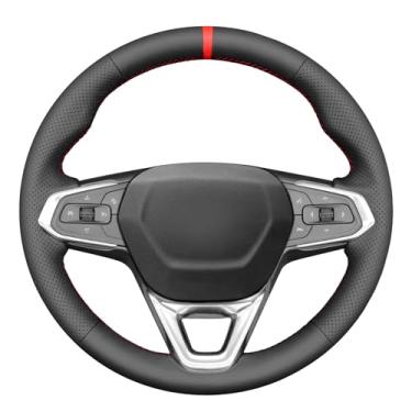 Imagem de MEWANT Capa de volante com costura DIY para Chevrolet (Chevy) Bolt EUV 2022-2023 / Bolt EV 2022-2023 / Trailblazer 2021-2024 / Trax 2024-2025