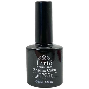 Imagem de Esmalte Em Gel Lirió Unha Profissional Color Polish Preto