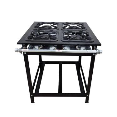 Imagem de Fogão 4 Bocas Simples Alta Pressão Linha Gold Cefaz CFZG-128