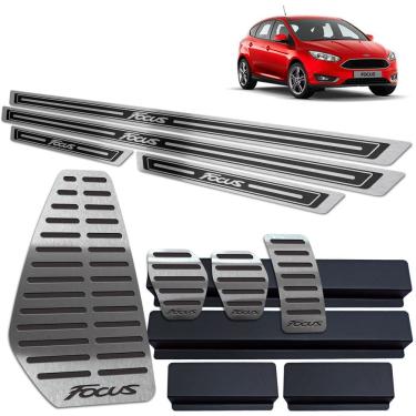 Imagem de Descanso Pedaleira Manual Soleira Ford Focus 2019 Preto