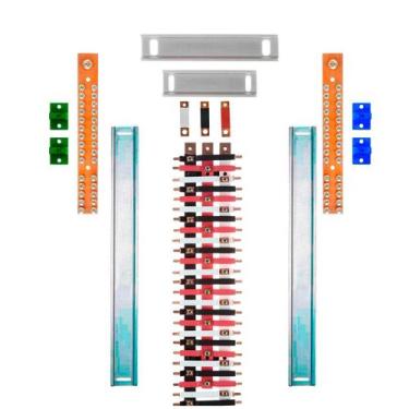 Imagem de Kit Barramento Trifásico 225A para 50 Circuitos com Termo Retrátil - Z