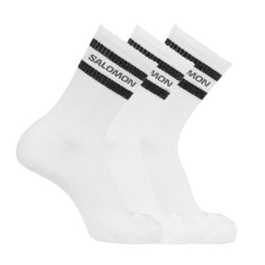 Imagem de Kit Meia Salomon Crew Tripack Cano Alto Unissex