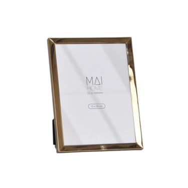 Imagem de Porta Retrato Aika Gold 15X20 Metal