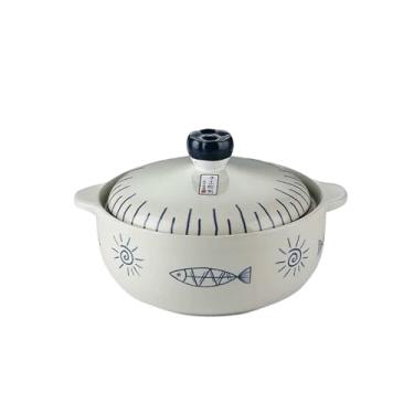 Imagem de Conjunto de utensílios de mesa japoneses criativos para casa retro arroz Lamian Noodles Bowl - pote de sopa de 24 cm