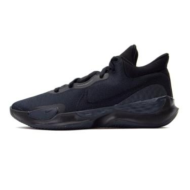 Imagem de Nike Tênis de basquete masculino Elevate 3, Preto/Antracite., 10 Women/8.5 Men