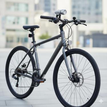 Imagem de Lanterna para Bicicleta – Farol + Luz Traseira de Sinalização