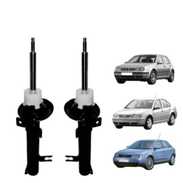 Imagem de 02 Amortecedor Nakata Dianteiro Esquerdo+Direito Volks Golf 2000 A 201