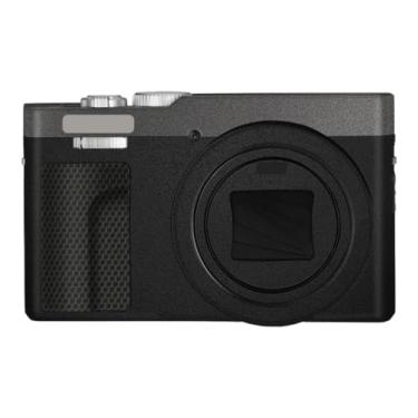 Imagem de ZS99 Adesivo antiarranhões para câmera Panasonic Lumix ZS99 Película protetora (cinza escuro + preto fosco)