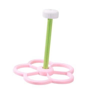 Imagem de Ｂｅｓｇａ Poleiro para pássaros, brinquedo para pássaros, entretenimento, divertido, fácil instalação, moinho de vento giratório interativo para calopsitas, Rosa