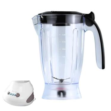 Imagem de Copo de Liquidificador Reposição Compatível com Walita LiqMais/LiqFaz/LiqStar/Confort Transparente Tampa Preta 1,5L
