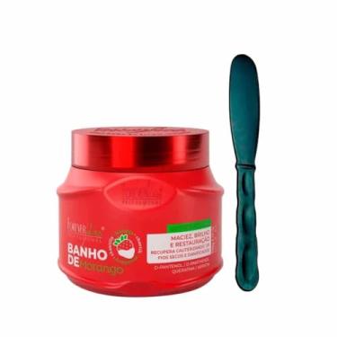 Imagem de Mascara Banho de Verniz de Morango Forever Liss 250g