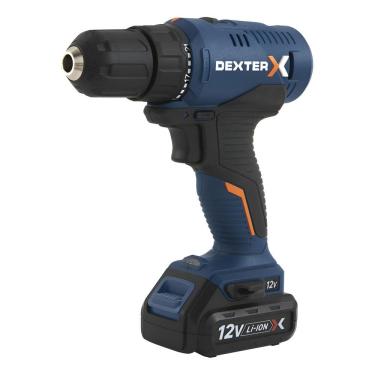 Imagem de Furadeira Profissional 12v Bateria + Carregador