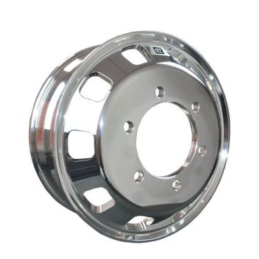 Imagem de Roda de Alumínio Caminhão Speedline 17,5 x 6 Alto Brilho Old Trucker