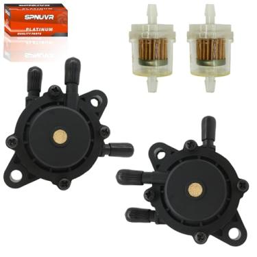Imagem de SPNUVR Bomba de combustível com filtro e linha de combustível para Kohler 17HP-25HP Briggs and Stratton para EZGO Gas Golf Cart 295cc 350cc Robin 4-cycle Engine 491922 691034 692313 808492 808656 (2