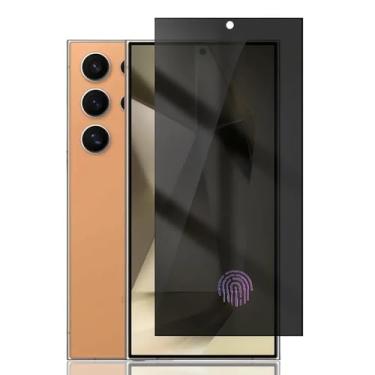 Imagem de 2Packs Protetor de Tela de Privacidade de Vidro Temperado Full Cover, Para Samsung Galaxy S25 Ultra Edge S24 S23 S22 S21 Plus FE, Vidro