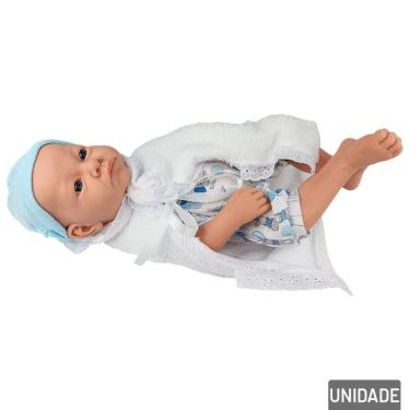 Imagem de Boneca Bebê Bombola Reborn Menino - Tudo em Caixa