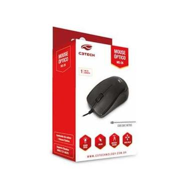 Imagem de Mouse Usb C3tech Preto Ms 26bk