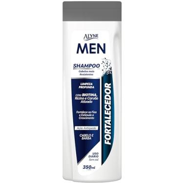 Imagem de Alyne, Shampoo para cabelos, Men Fortalecedor, 350 ml, Azul
