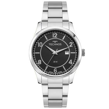 Imagem de Relógio Technos Masculino Steel Prata - 2115ucj-1p