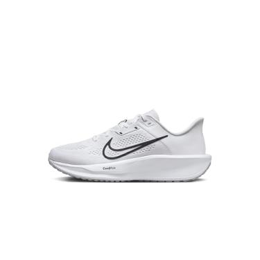 Imagem de Nike Tênis de corrida masculino Quest 6, Platina pura branca e preta, 10 US