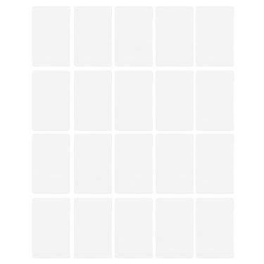 Imagem de Jectse Cartões NFC de 20 Unidades, Etiquetas NFC Brancas Regraváveis ​​programáveis ​​com Chip NTAG215, Cartões Adesivos NFC de PVC à Prova D'água para Telefones IOS e Dispositivos