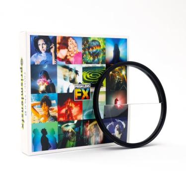 Imagem de Prism Lens FX Filtro FX de dioptria dividida | Rosca circular de 82 mm | Crie refrações sonhadoras e borradas e efeitos bokeh de plano duplo na câmera! | +4 dioptrias de força