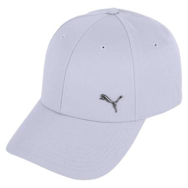 Imagem de Boné Puma Essentials Metal Cat BB - Branco Único, Branco, Único