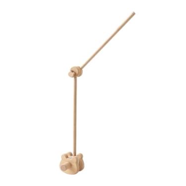 Imagem de EHJRE Suporte Giratório de Madeira para Móbile de Berço, Acessório Estável para Decoração de Quarto de Bebê.