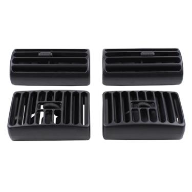 Imagem de DriveFix Aquecedor de painel frontal central e lateral do motorista e do passageiro, saída de ar CA para Jeep Cherokee 1997-2001, Wrangler TJ 1997-2006