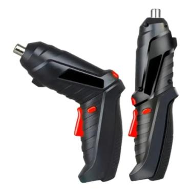 Imagem de Parafusadeira Elétrica Dobrável Epsilon 3.6V – Bateria Recarregável, Luz LED, 2 Posições de Uso, Velocidade 250RPM, Torque 3.5N.m, Maleta Completa com 43 Acessórios