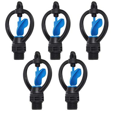 Imagem de Acouto 5 Unidades G1/2 Rosca Macho para Jardim Gramado Aspersor Ferramenta de Irrigação por Spray - Solução de Irrigação de Jardim Eficiente, Resistente à Corrosão e Fácil de Instalar, Distribuição
