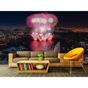 Imagem de Papel de Parede Paisagens Cidade 01 - 1,00 X 2,00 - Voce Decorando