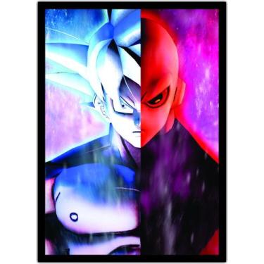 Imagem de Quadro Dragon Ball Goku Anime Desenho Com Moldura G013 - Vital Quadros