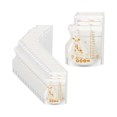 Imagem de Sacos De Armazenamento De Leite Materno De 250ml 100pcs Sem BPA, Recip