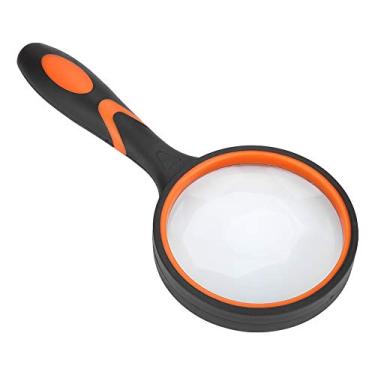 Imagem de Hyuduo Lupa 8x para Idosos, Lente de, Alça Antiderrapante Com Diâmetro de Lente de 65mm para Leitor de Livros de Jornal