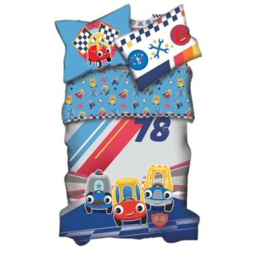 Imagem de Conjunto de cama infantil Little Tikes de 4 peças – Conjunto de edredom e lençol de microfibra reversível super macio e aconchegante (produto oficialmente licenciado) por Franco
