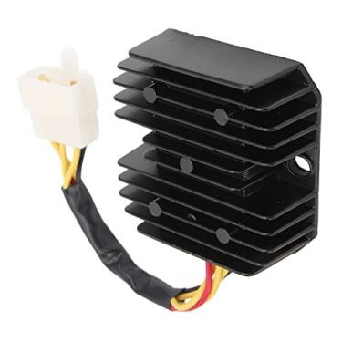 Imagem de RiToEasysports Retificador Regulador de Tensão, 0452760 Retificador Estabilizador Substituição do Protetor de Tensão para Phoenix 200 2005-2017 e Sawtooth 200 2006-2007 Com Design de Dissipador de