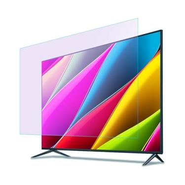 Imagem de uhyOHF Protetor de tela de TV antirreflexo, filtro de luz azul para tela de TV - sem impressões digitais, para LCD, LED, 4K OLED e QLED HDTV, 50 polegadas 1095 * 616 (65