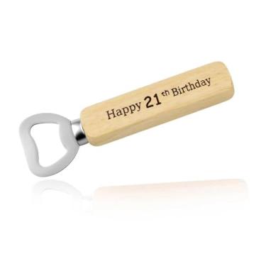 Imagem de Daughter Son Abridor de garrafas de aniversário de 21 anos, neta, neto, presentes de aniversário de 21 anos para irmã irmão, presentes de aniversário de 21 anos para namorado, namorada, acessórios de