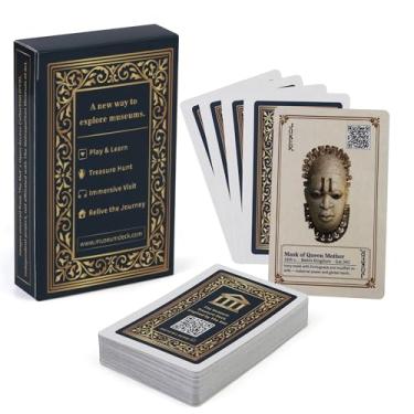 Imagem de merryhome Museum Deck – 54 Iconic Artworks Inspired by The Met, Educational Playing Cards with QR Audio Guides, Fun Family Deck & Unique Gift for Art Lovers & Travelers