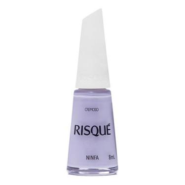 Imagem de Esmalte Risqué Roxo Cremoso Ninfa 8ml, 8ML, Roxo