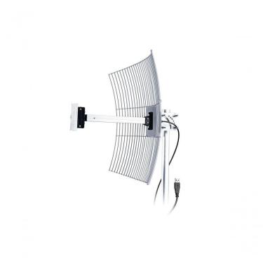 Imagem de Antena Usb Parabola Grade Aquário Usb-2010 2.4ghz 20dbi