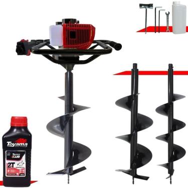 Imagem de Perfurador Anmax Gd520b + Brocas 20 25 E 30 + óleo Toyama