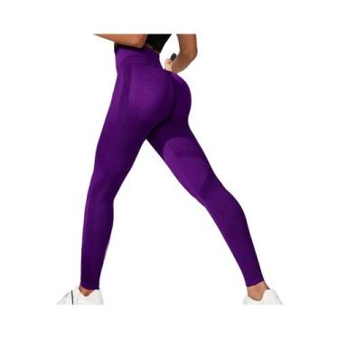 Imagem de Leggings De Yoga Sem Costura Para Mulheres, Roupas De Fitness Para Tre